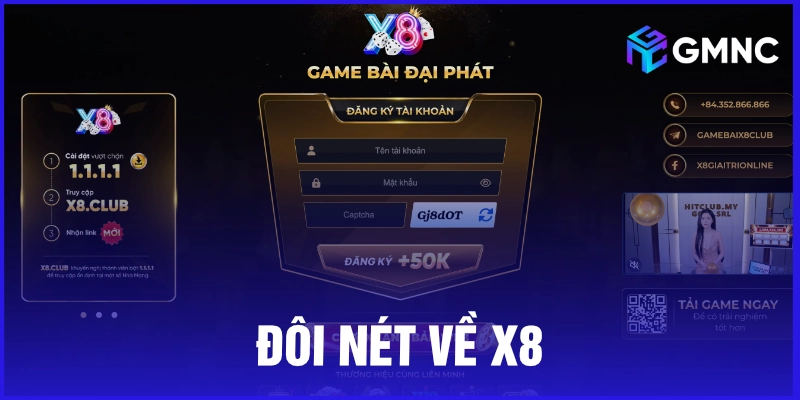 Đôi nét về X8