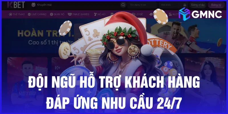 Đội ngũ hỗ trợ khách hàng đáp ứng nhu cầu 24/7