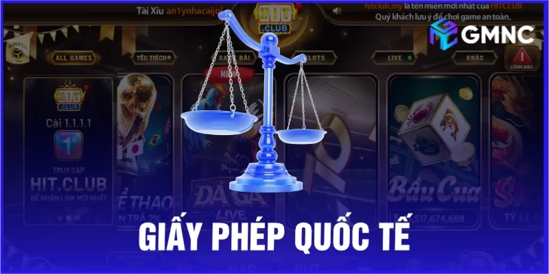 Hit Club được cấp phép chuẩn quốc tế