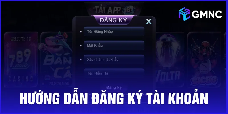 Hướng dẫn đăng ký tài khoản