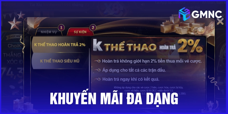 Khuyến mãi đa dạng dành cho hội viên X8 mới và cũ
