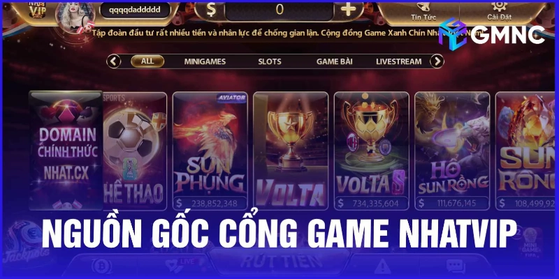 Nguồn gốc cổng game Nhatvip