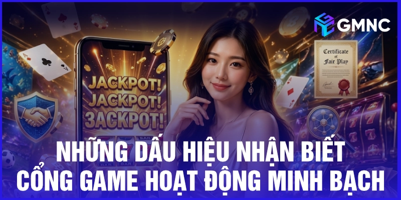 Những dấu hiệu nhận biết cổng game hoạt động minh bạch