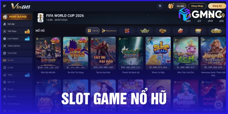 Slot game nổ hũ