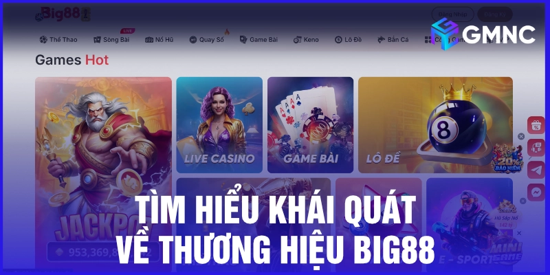 Tìm hiểu khái quát về thương hiệu Big88