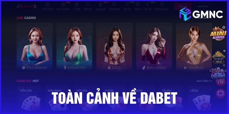 Toàn cảnh về Dabet