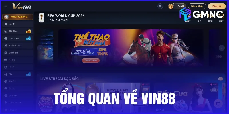 Tổng quan về Vin88