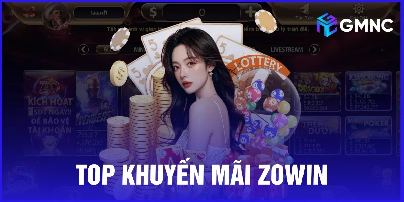 Top khuyến mãi Zo Win
