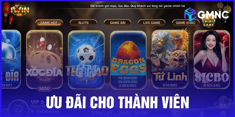 Ưu đãi cho thành viên